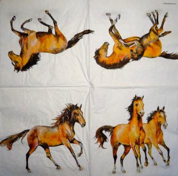 051 Horses - 3-ply - Ambiente
